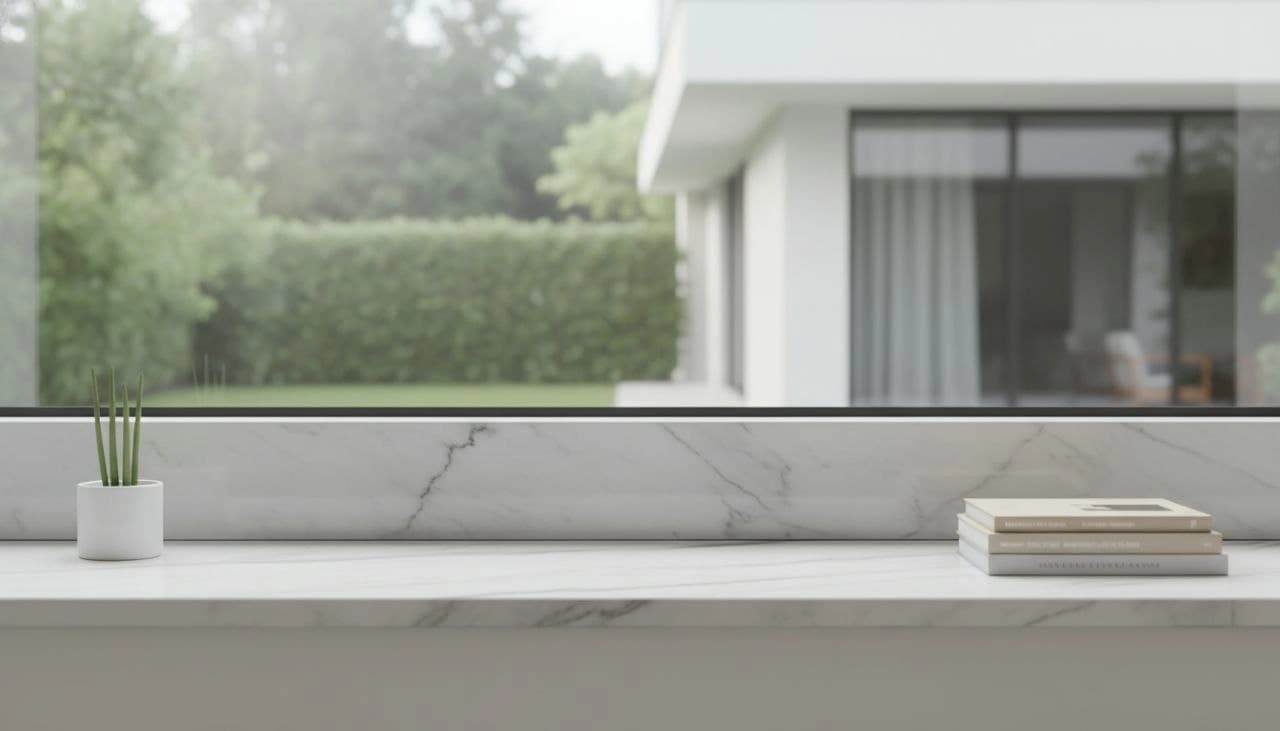 Eleganckie parapety z kamienia naturalnego